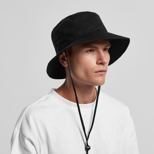Wide Brim Bucket Hat AS Colour